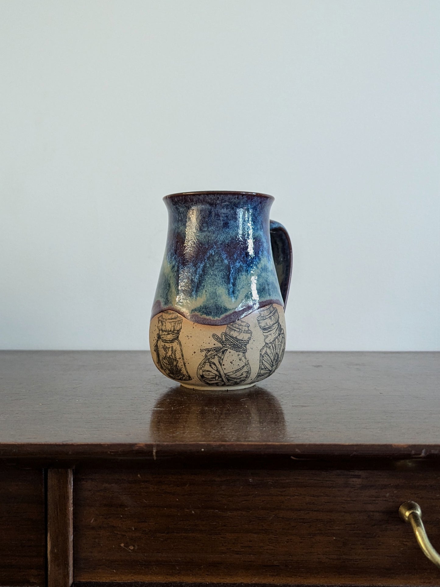 Specimen Bottle Mug - Stardust B