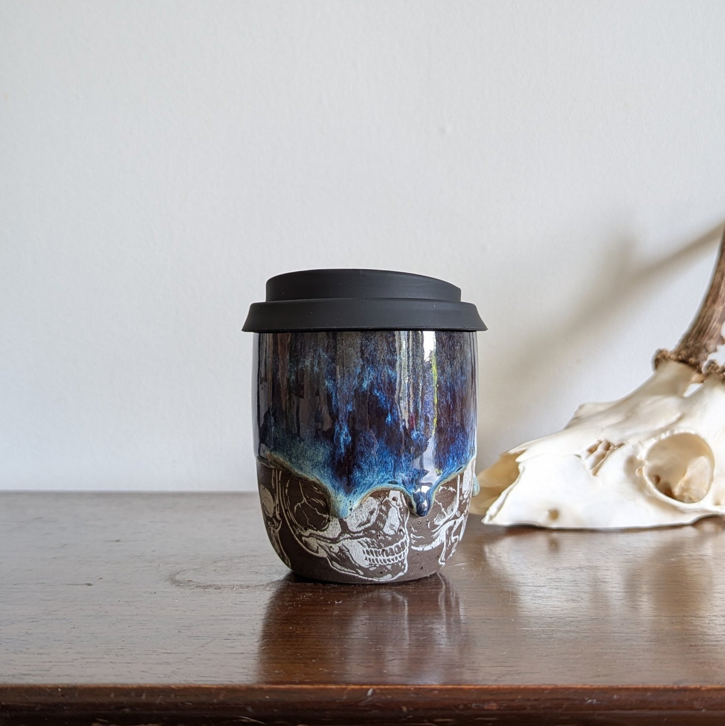 Skully Travel Mug - Midnight