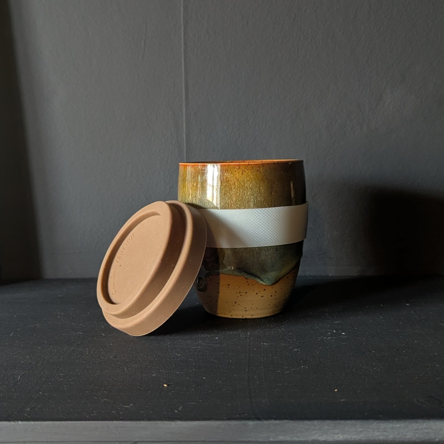 Small Travel Mug in Autumn Glaze