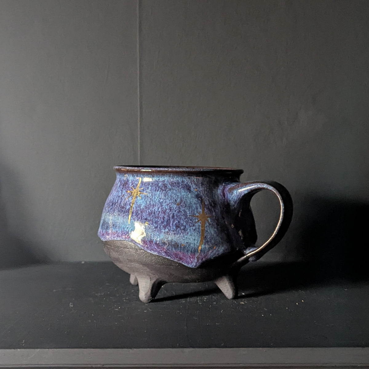 Violet Elixir Cauldron Mug