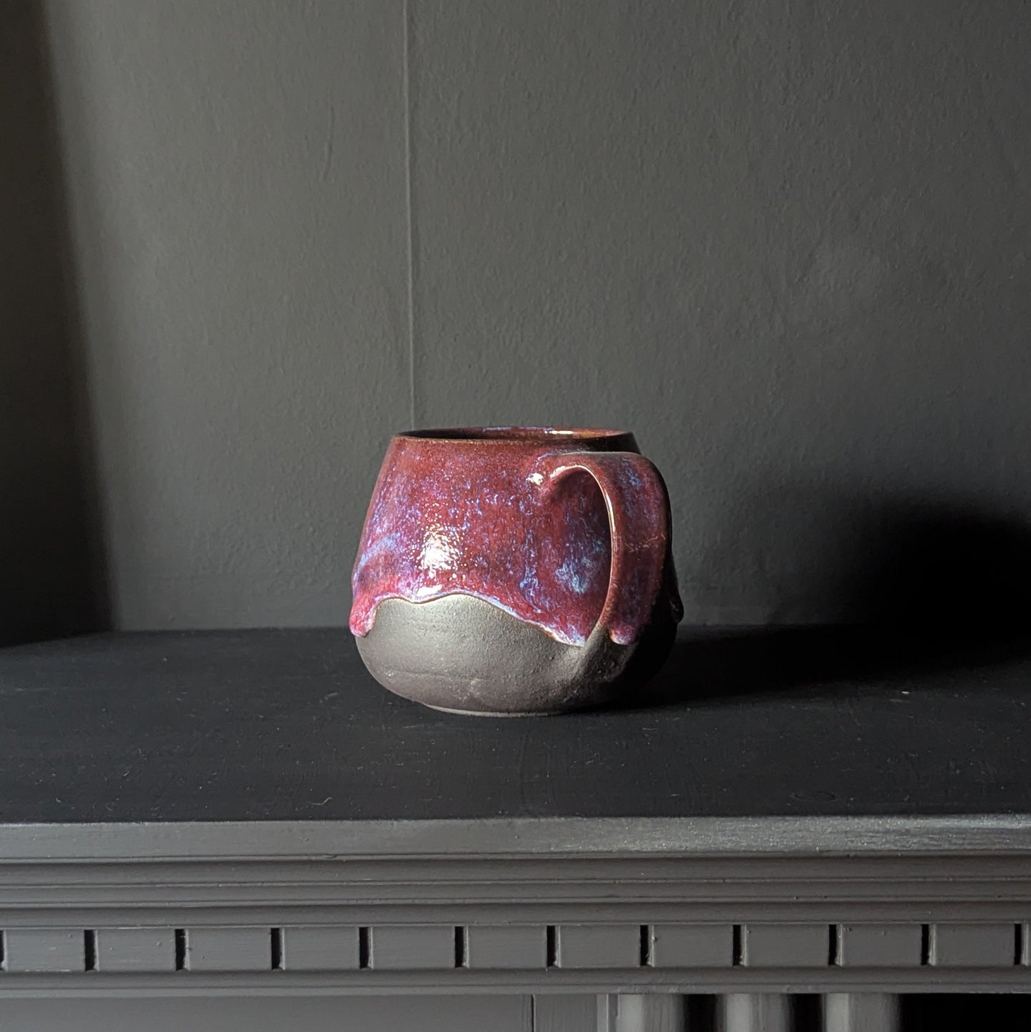 Autumn Plum Belly Mug