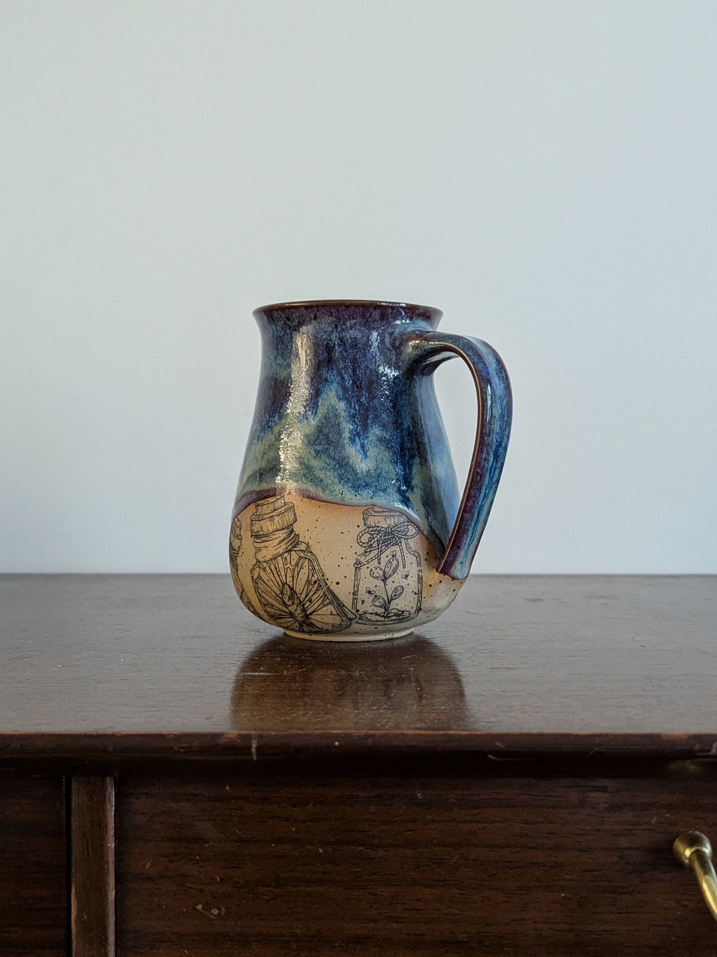Specimen Bottle Mug - Stardust B