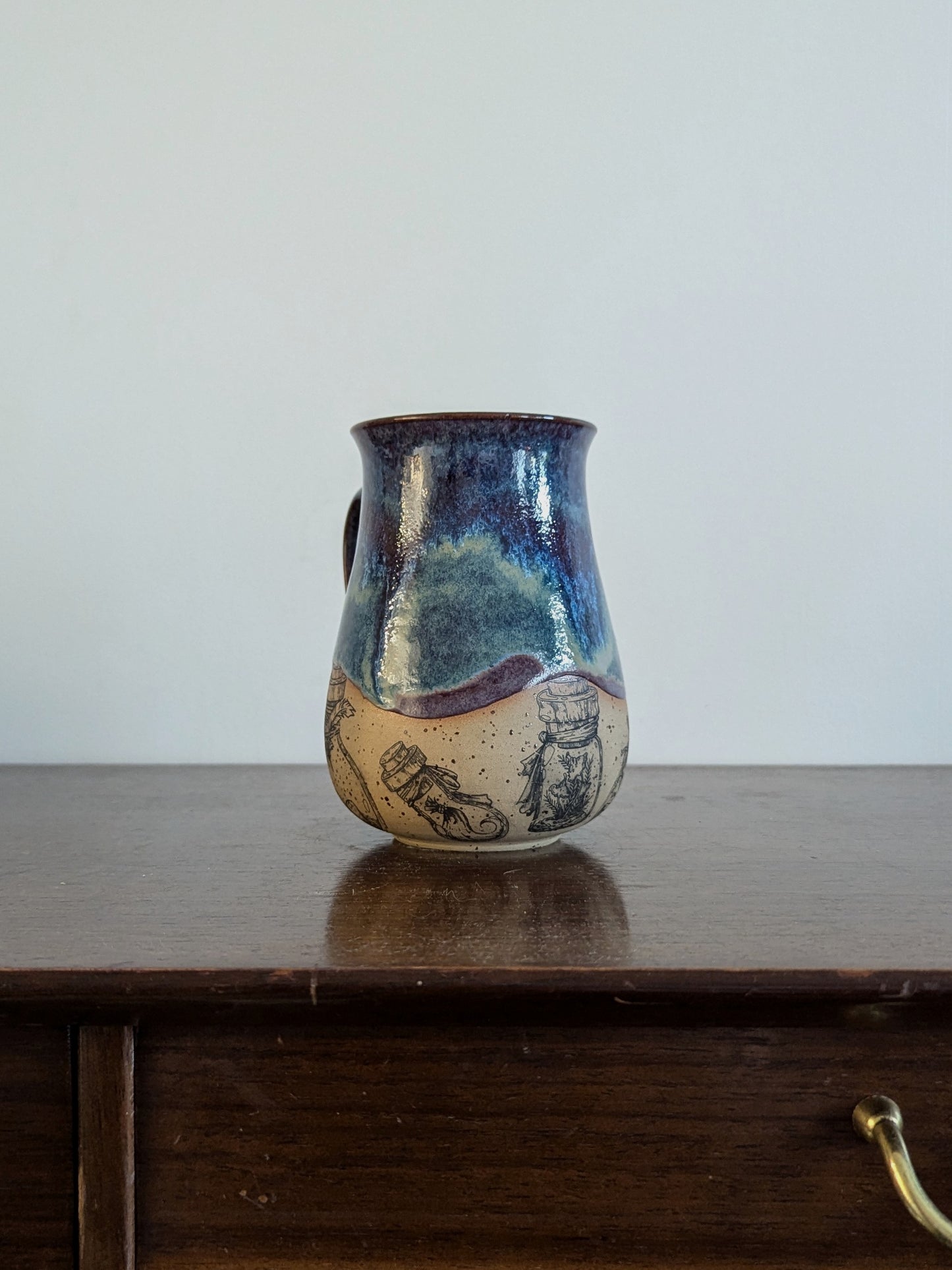 Specimen Bottle Mug - Stardust B