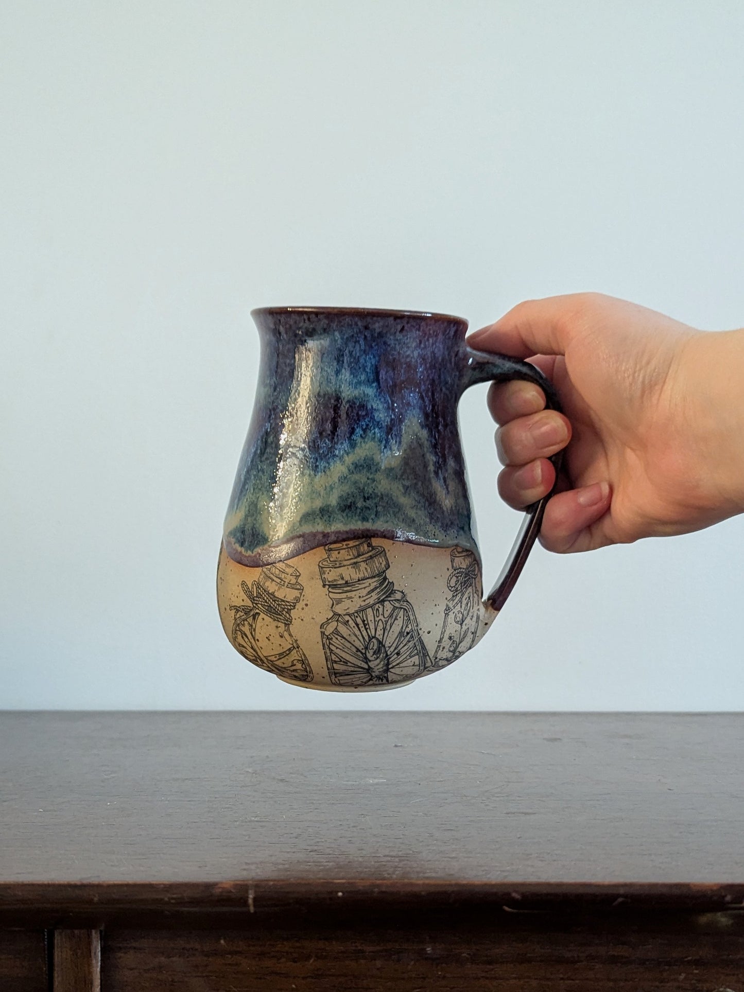 Specimen Bottle Mug - Stardust B