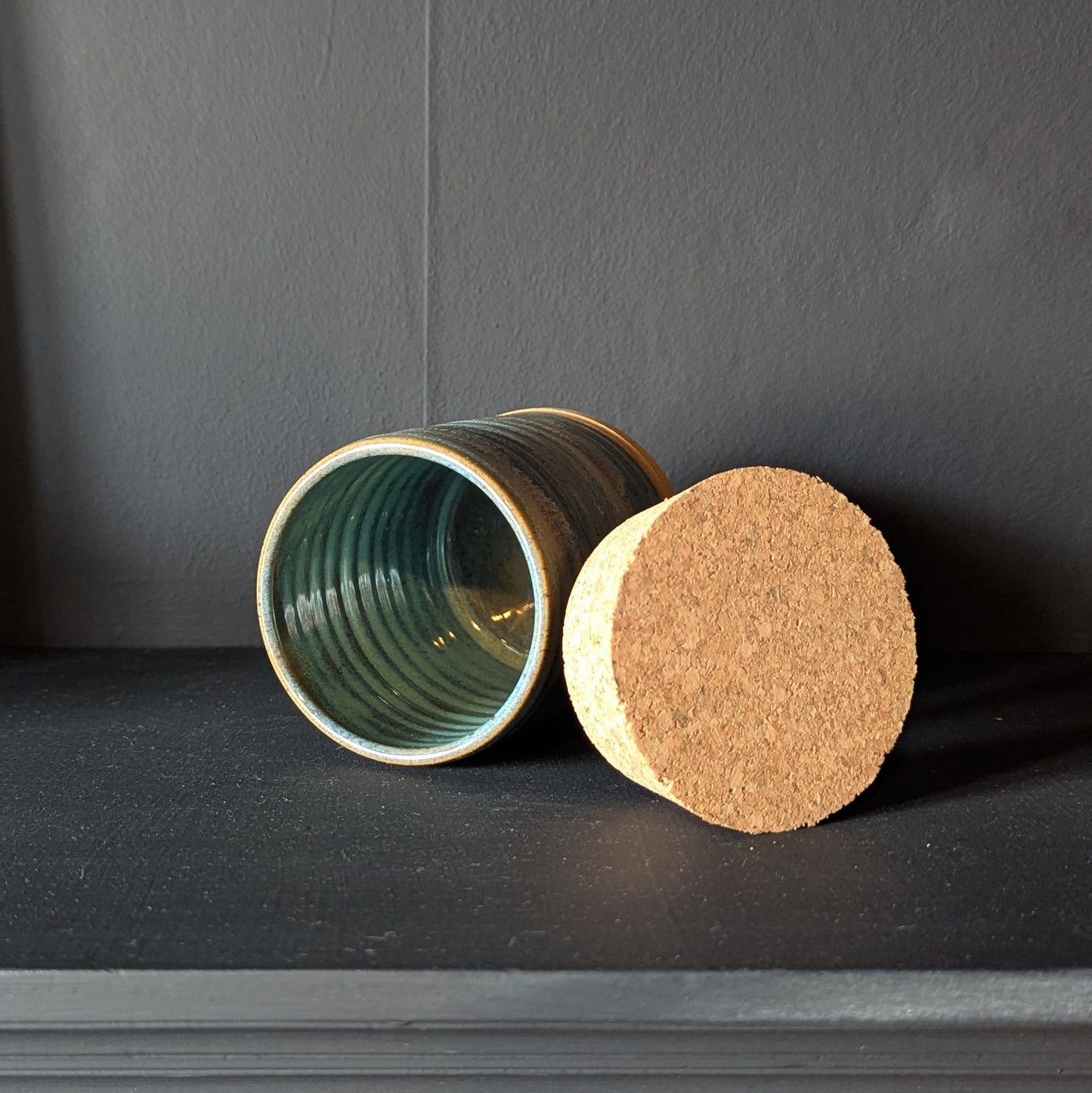 Small Jar - Lochside glaze