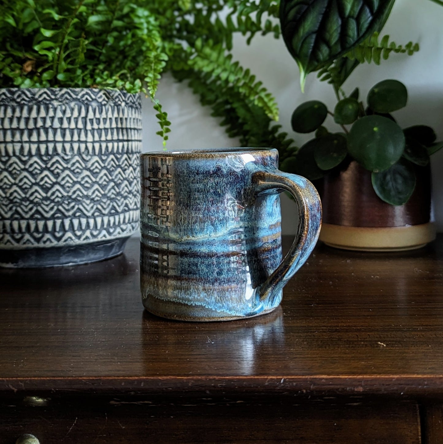 Loch Side Small Textured Mug