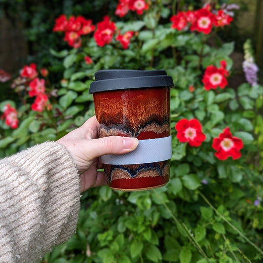 Travel Mug in Jasper Glaze