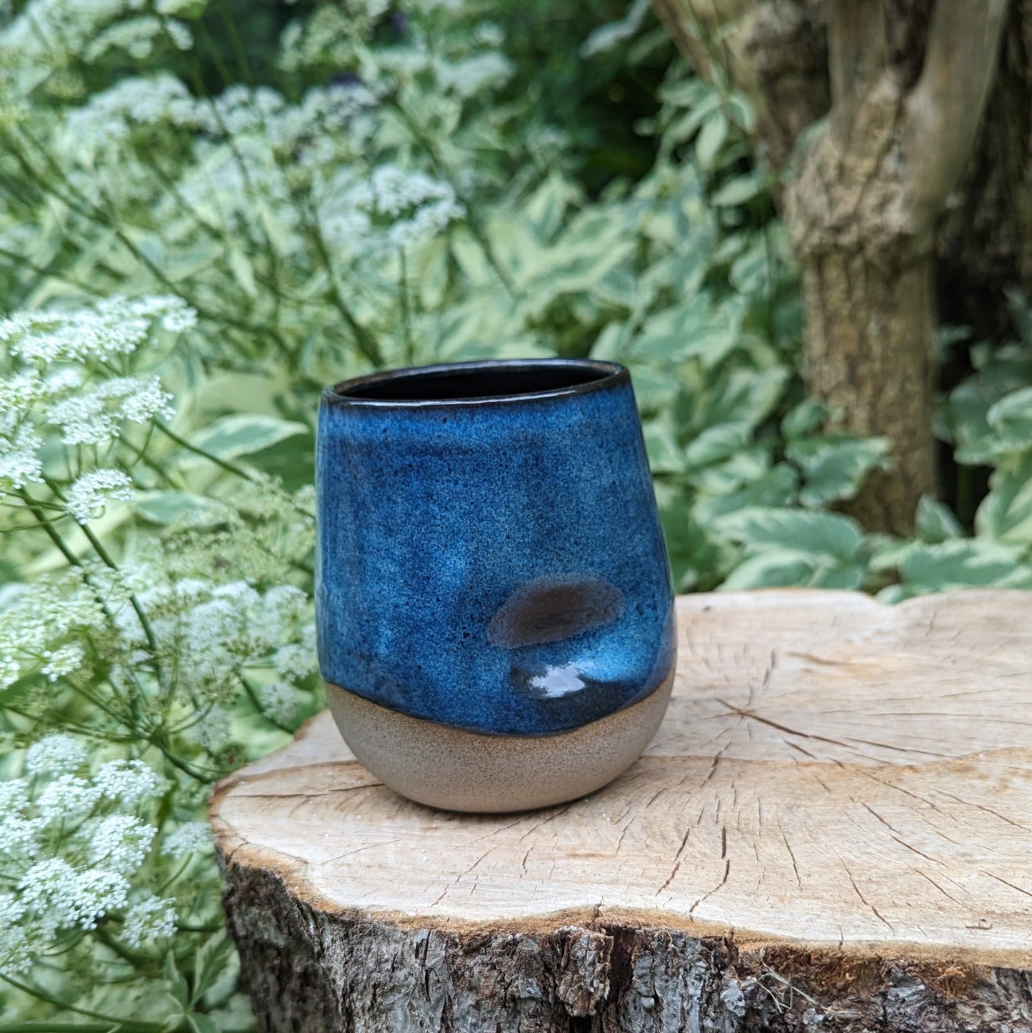 Midnight Indent Thumb/Handless Mug