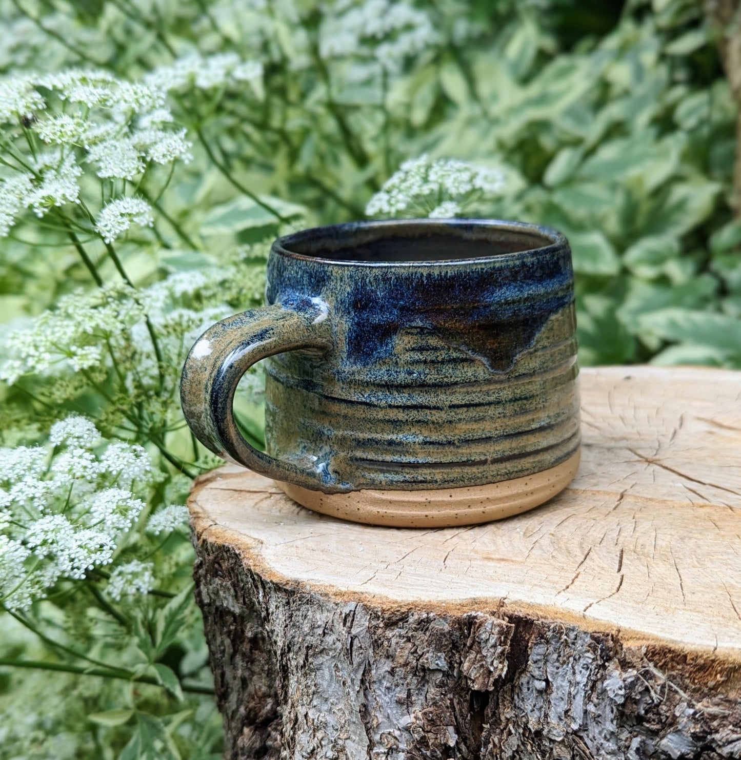 Denim Textured Mug