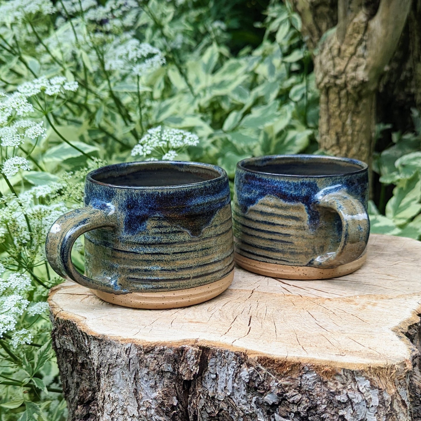 Denim Textured Mug