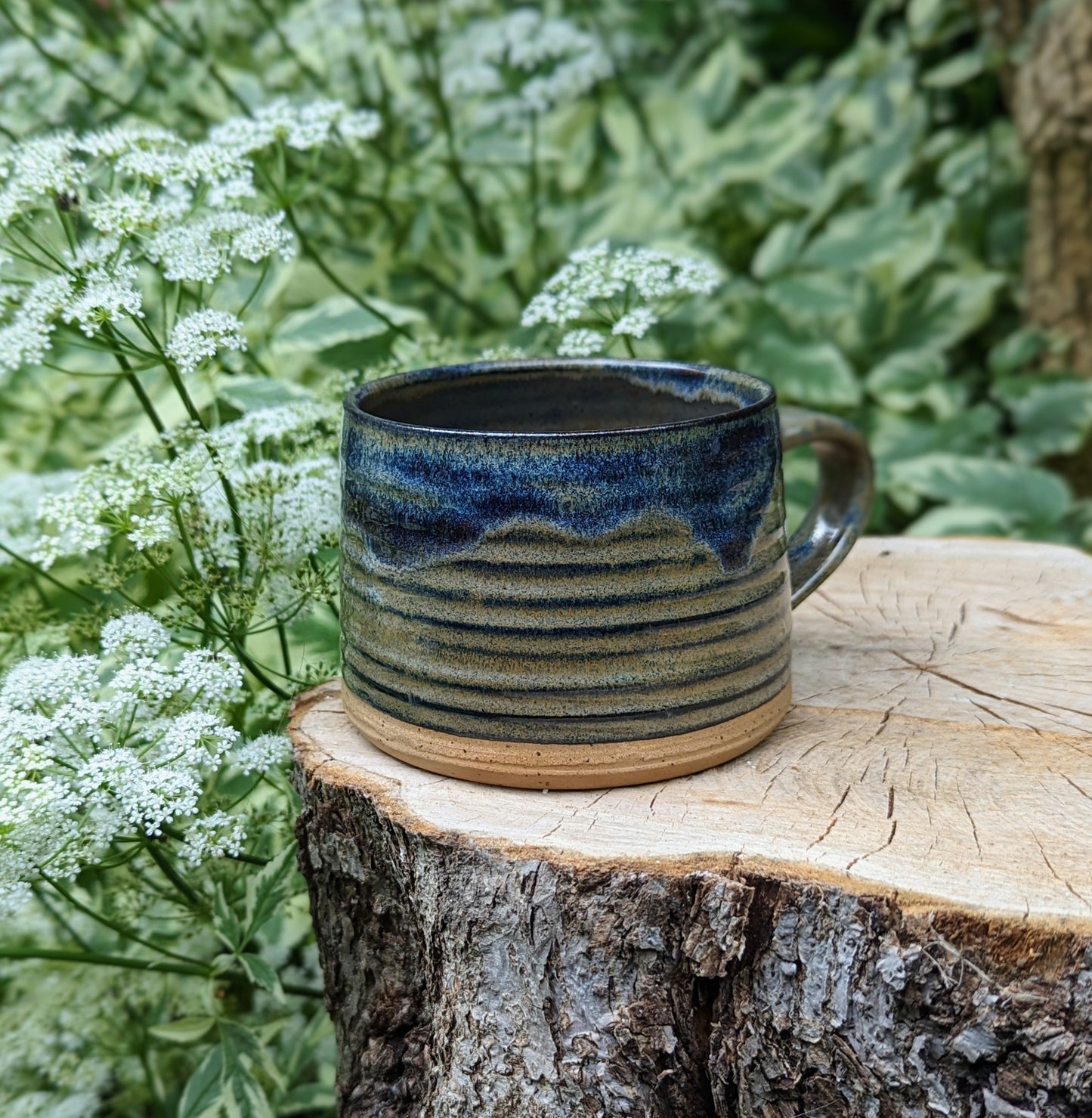 Denim Textured Mug