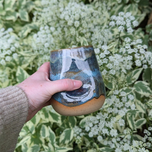 Loch Side Indent Thumb/Handless Mug