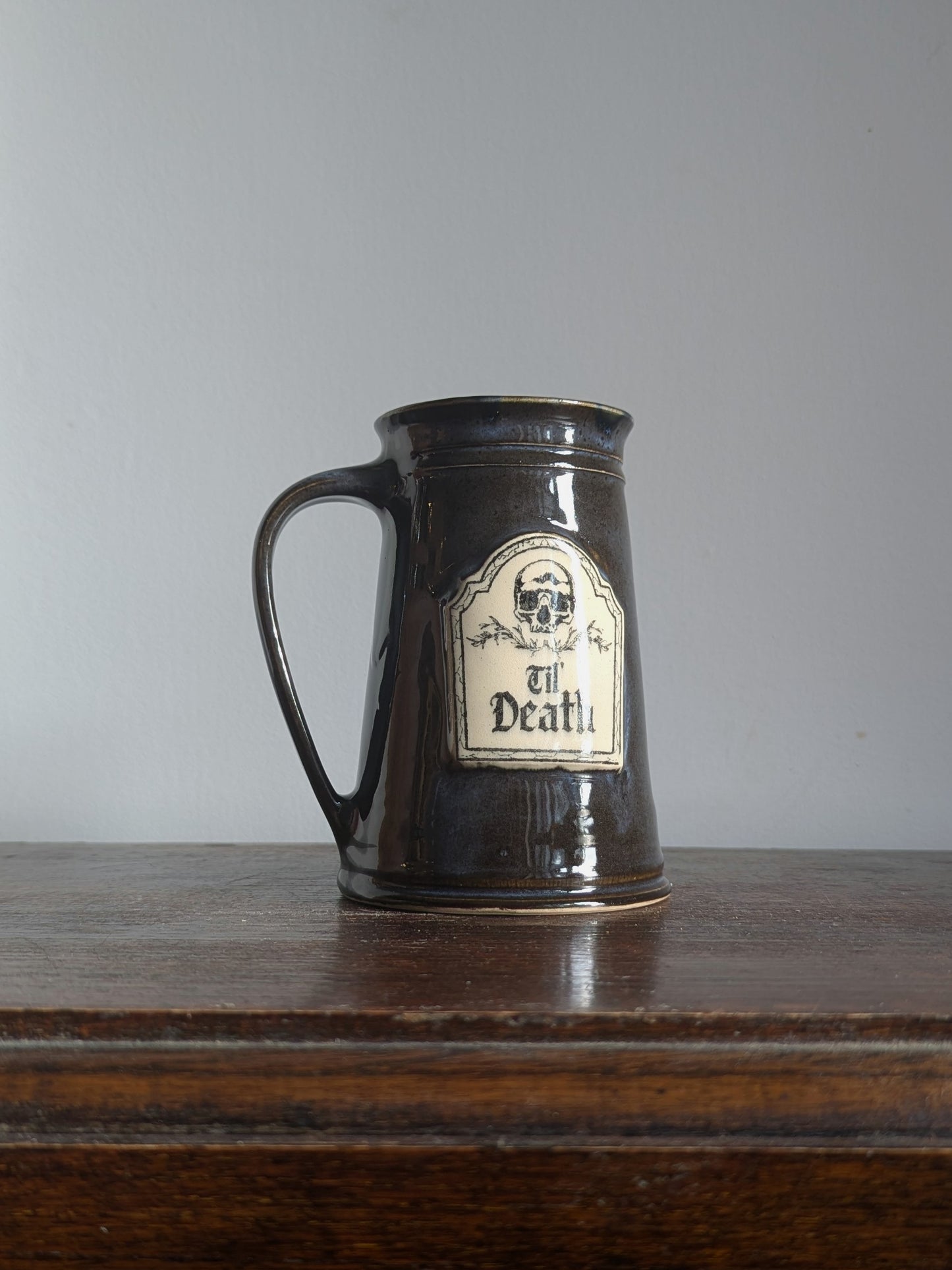 Til Death Tankard - Black Pearl