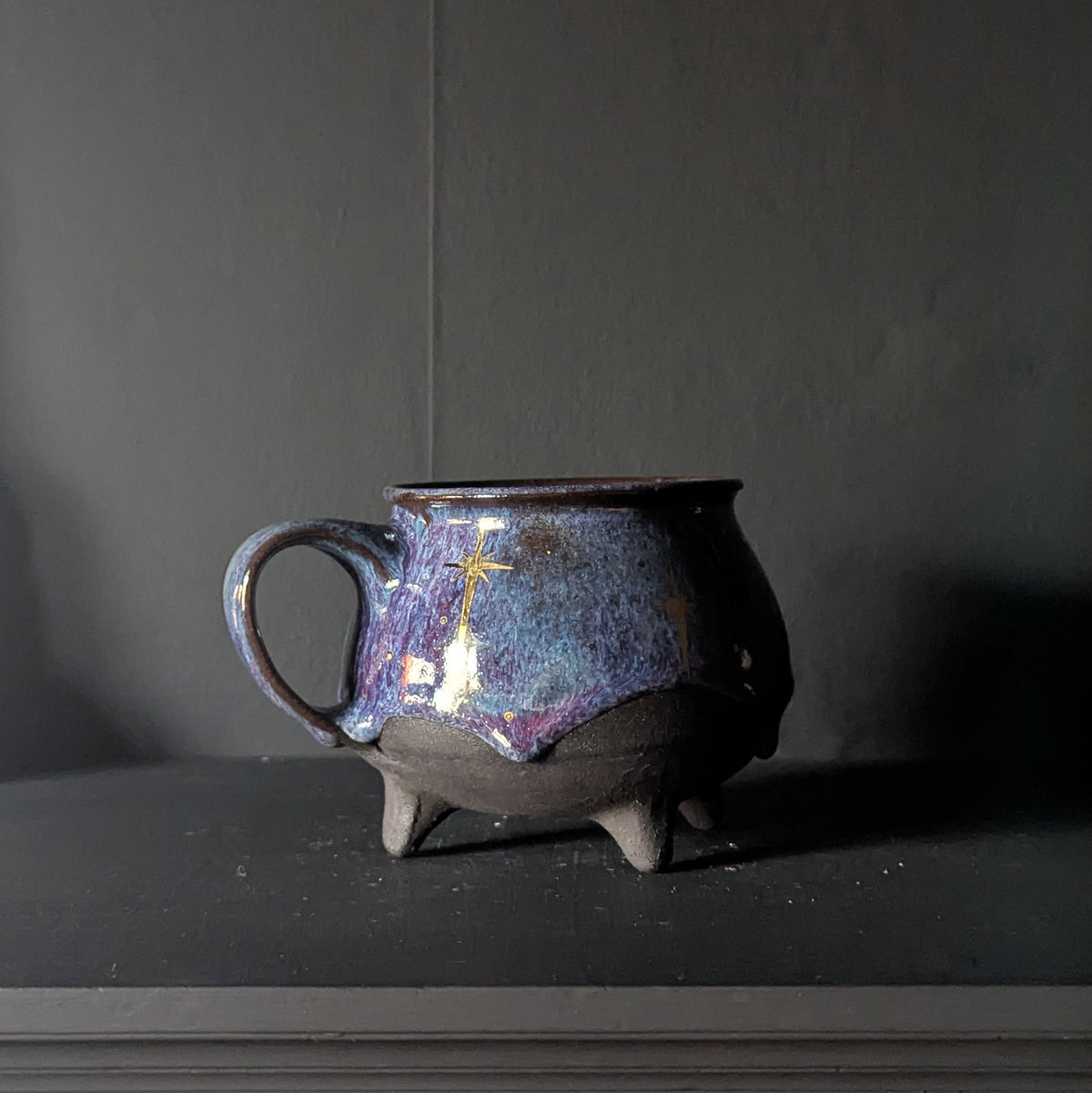 Violet Elixir Cauldron Mug