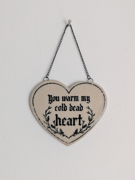 Heart Warmer Hanging Wall Plaque