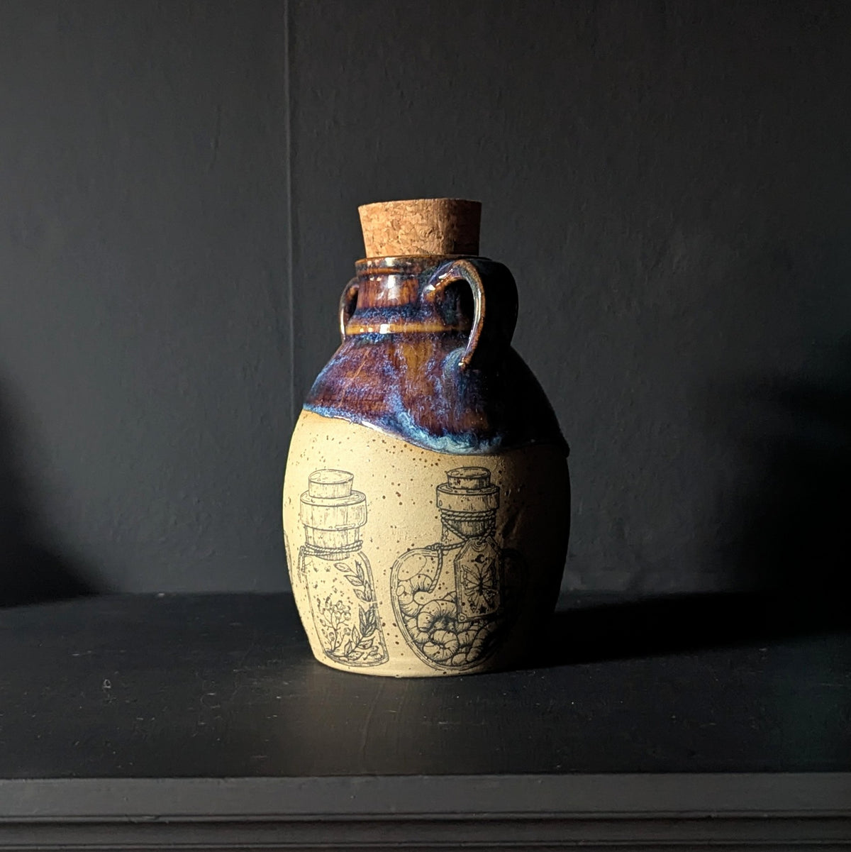 Elixir Spell Jar Flask