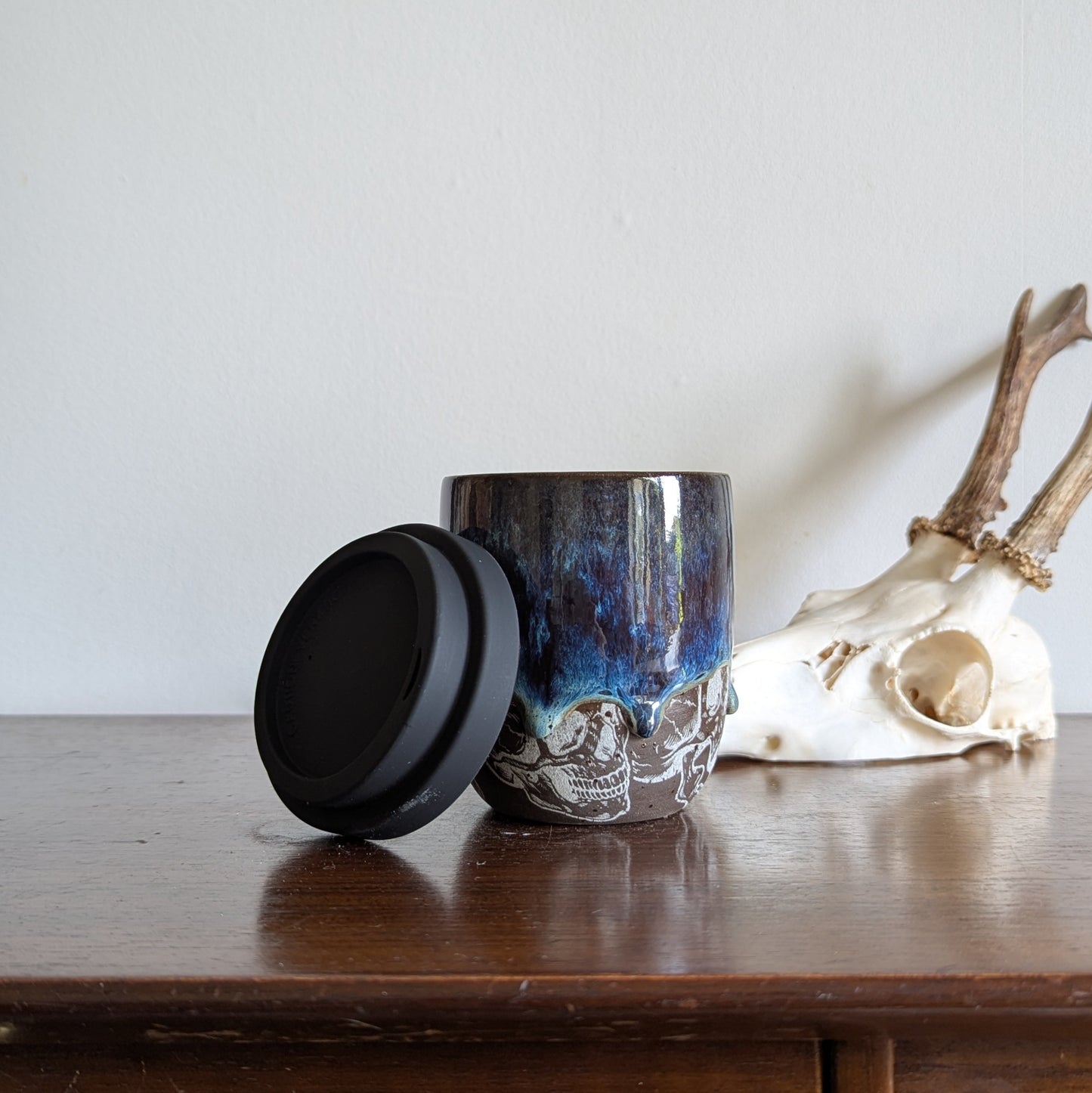 Skully Travel Mug - Midnight
