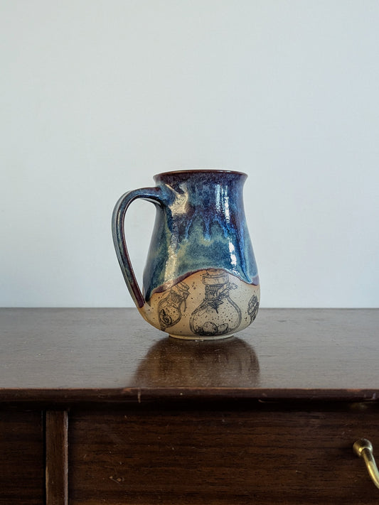 Specimen Bottle Mug - Stardust B