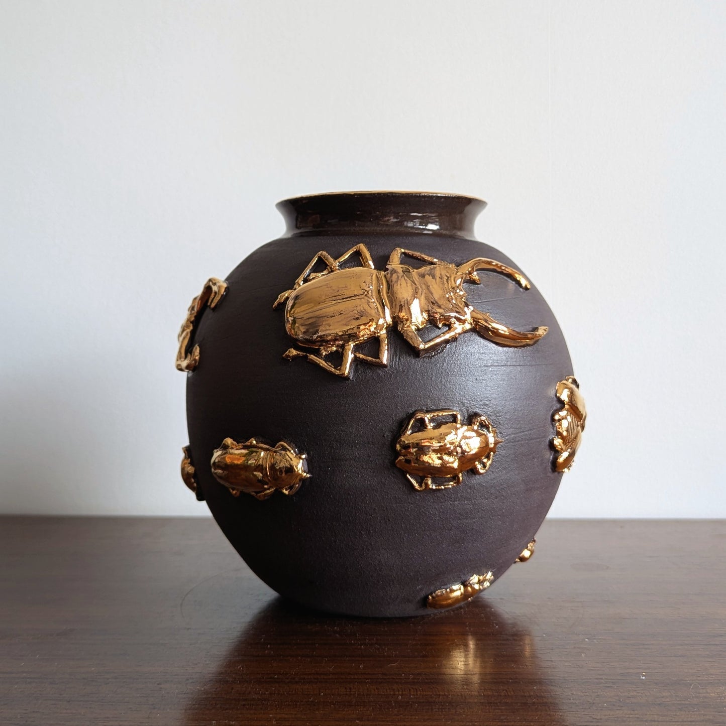 Beetle Parade Vase C