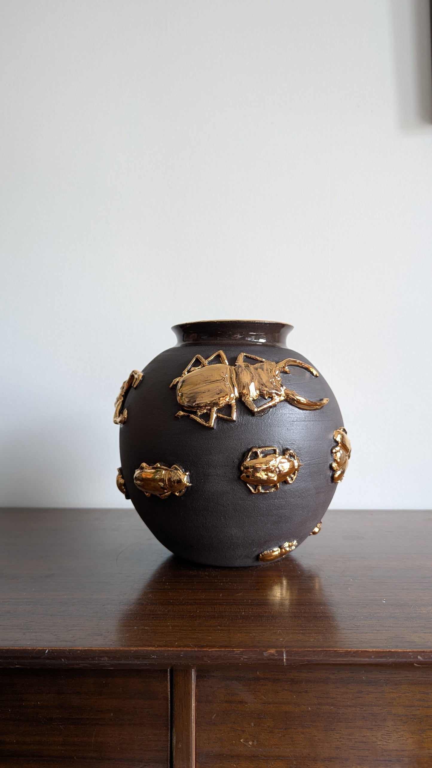 Beetle Parade Vase C