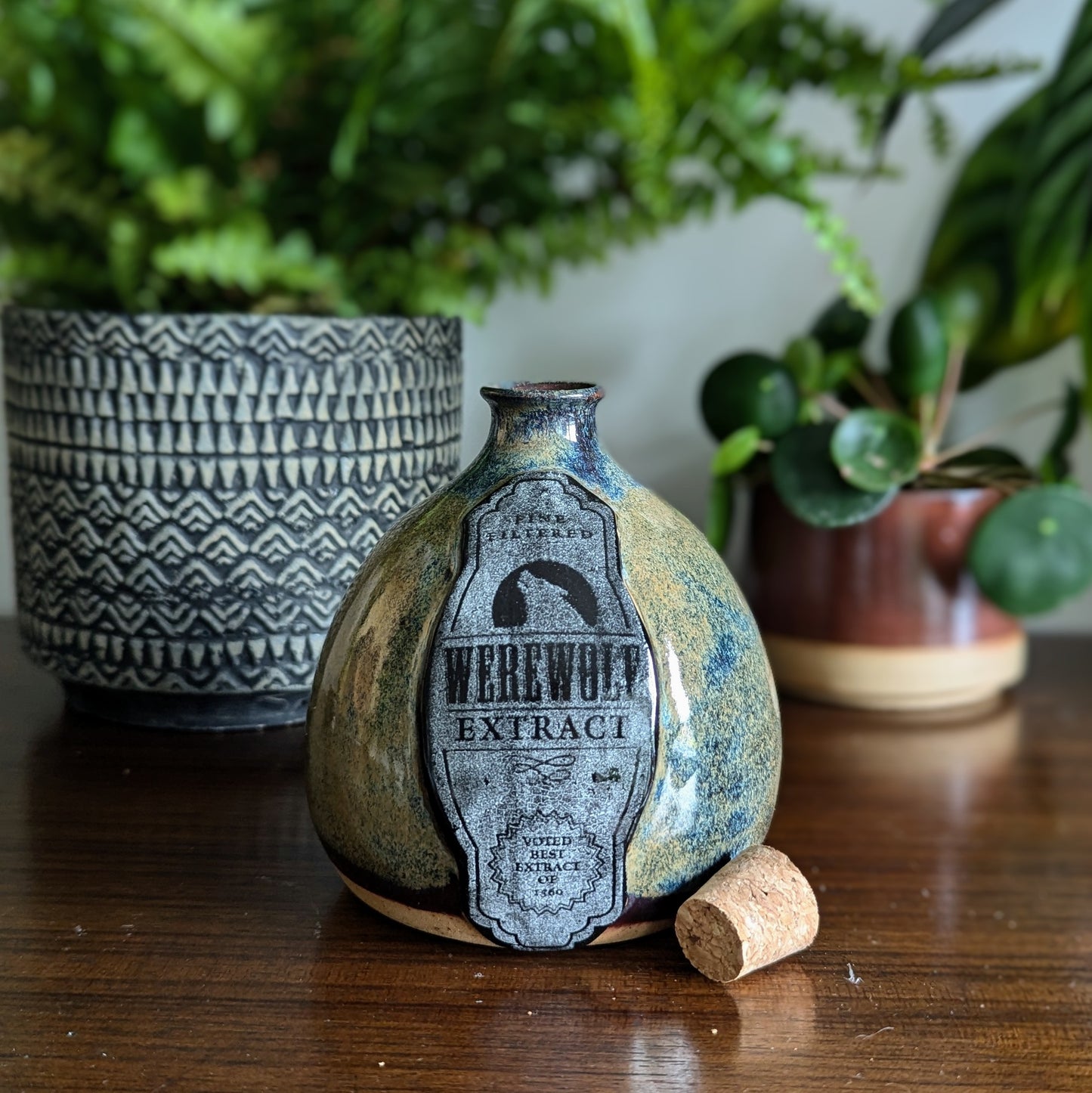 "Werewolf Extract" Potion Bottle