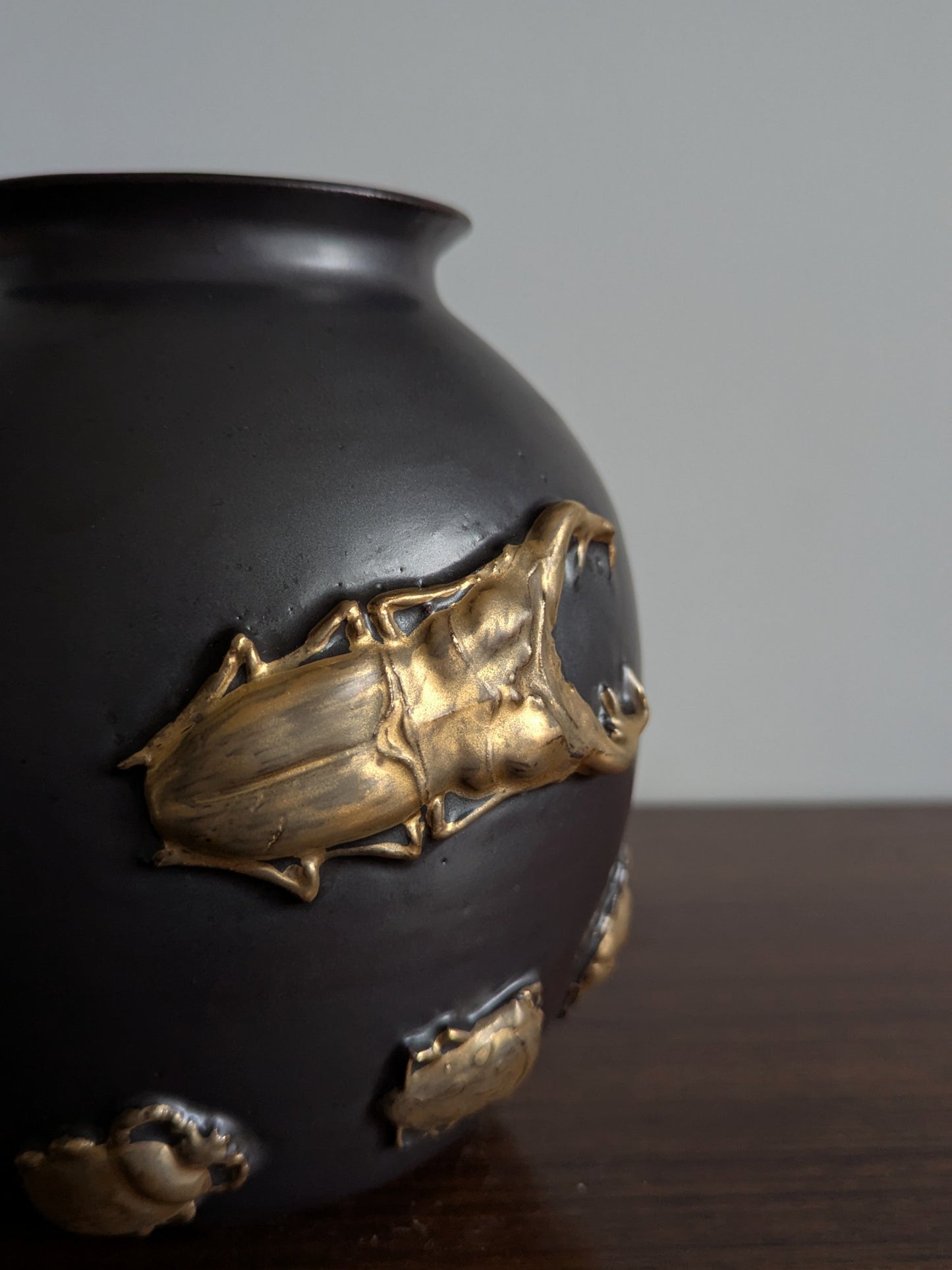 Beetle Parade Vase