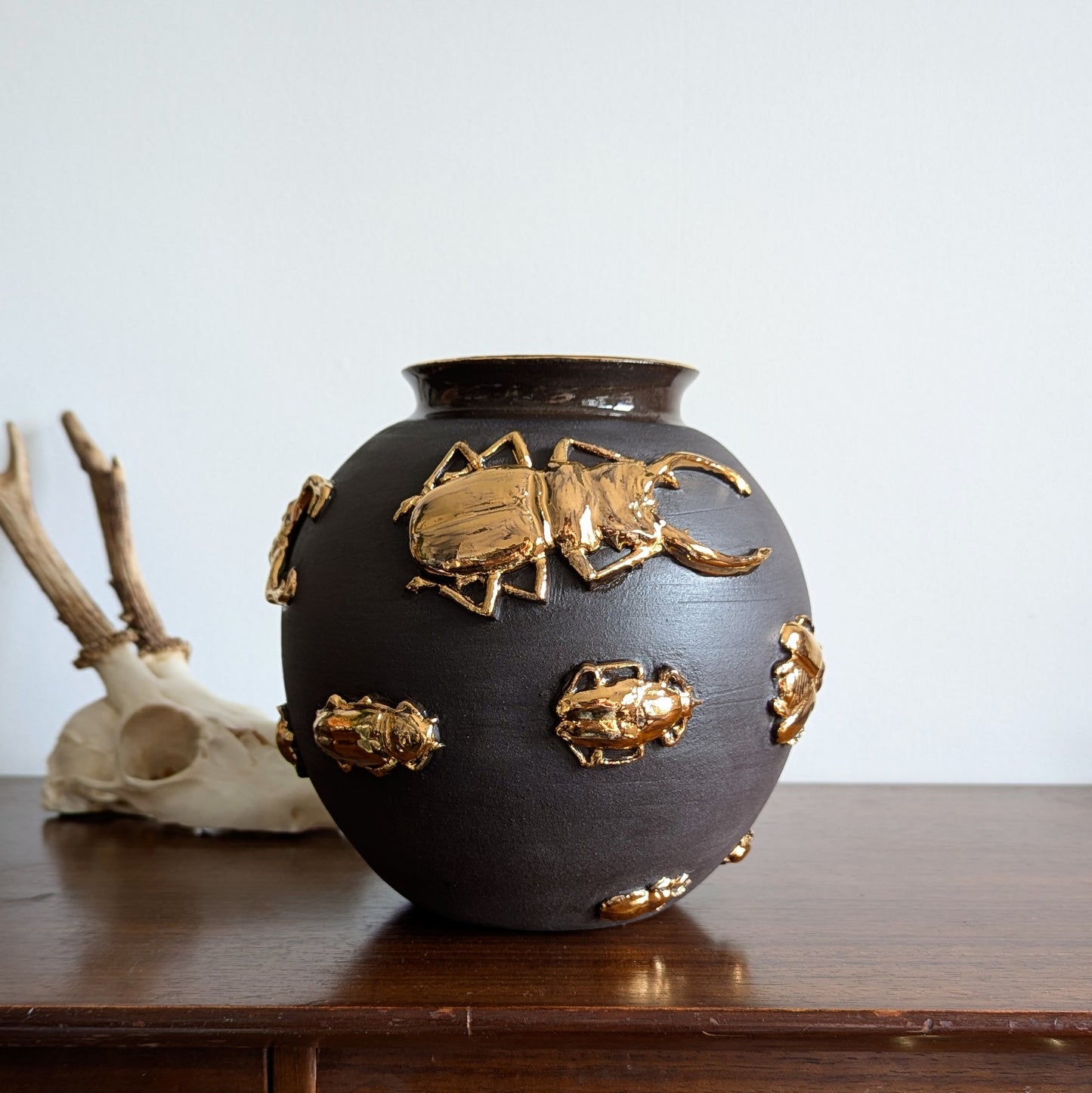 Beetle Parade Vase C