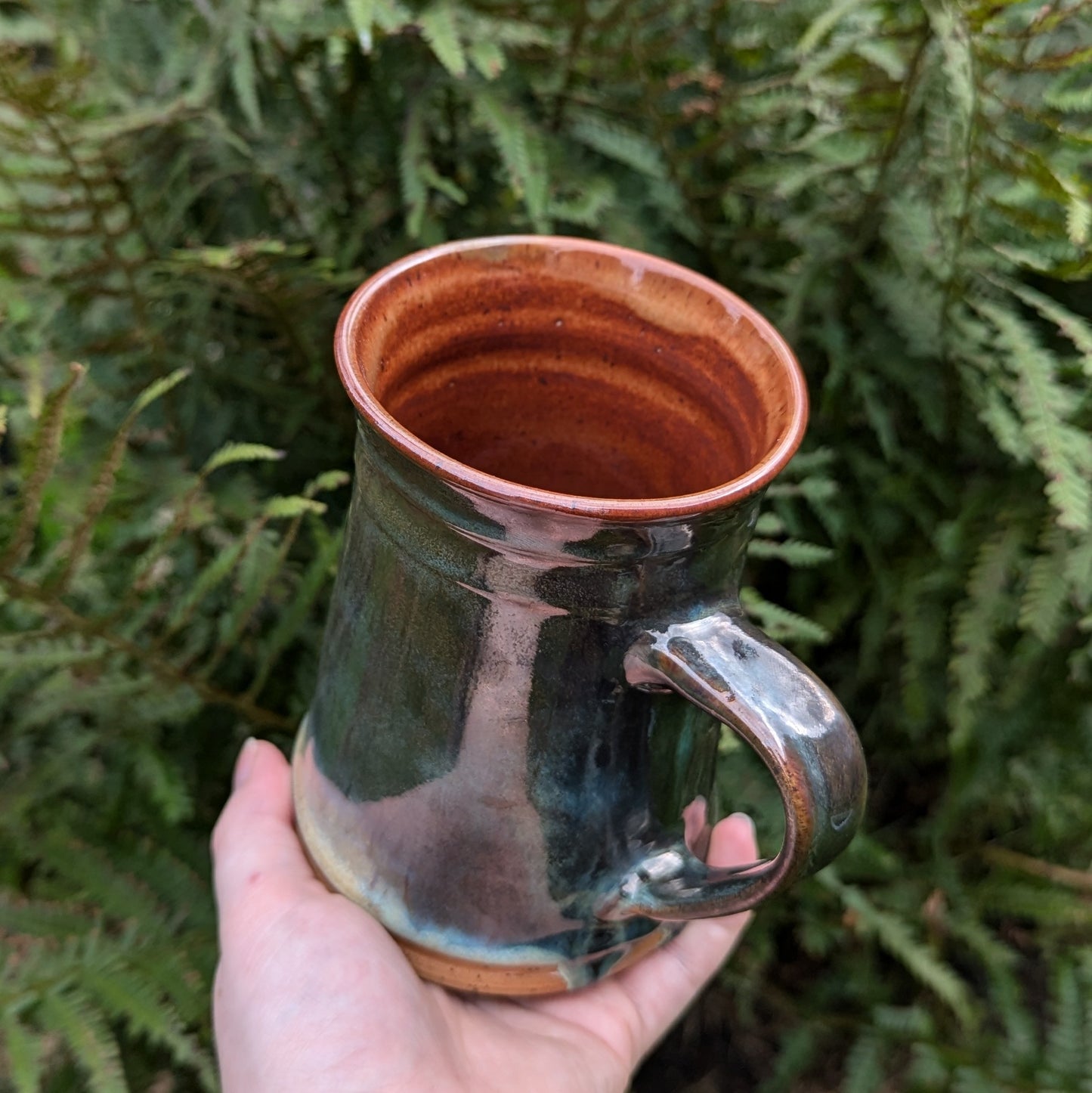 White Gold Witches Brew Tankard Mug