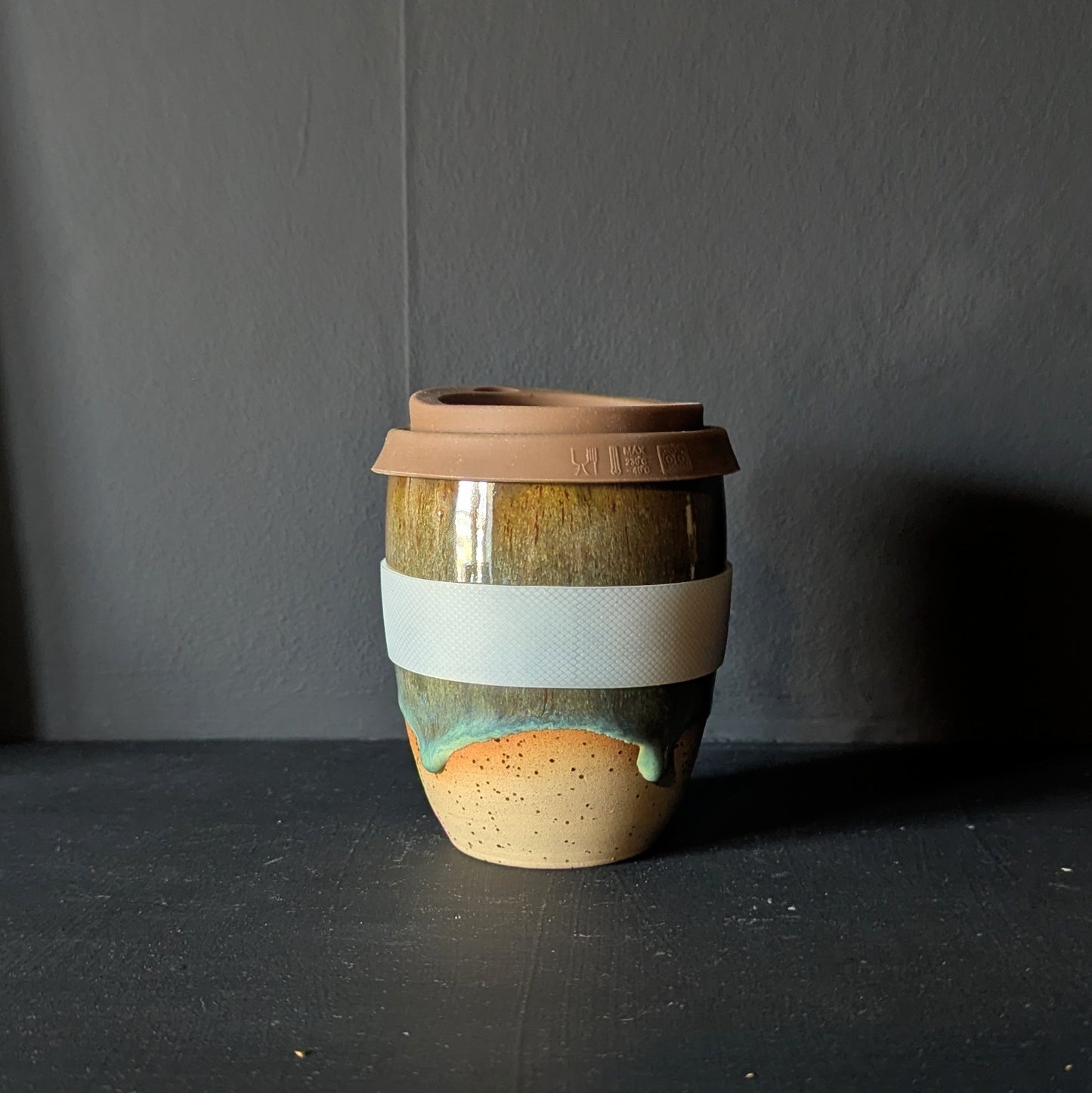 Small Travel Mug in Autumn Glaze