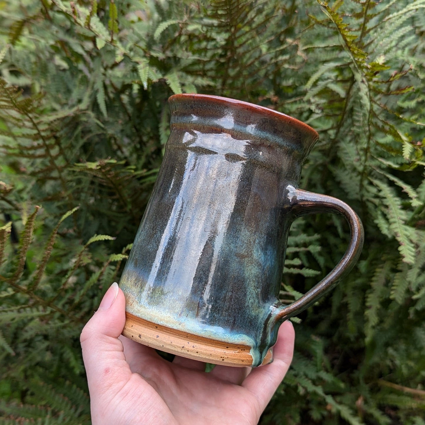 White Gold Witches Brew Tankard Mug