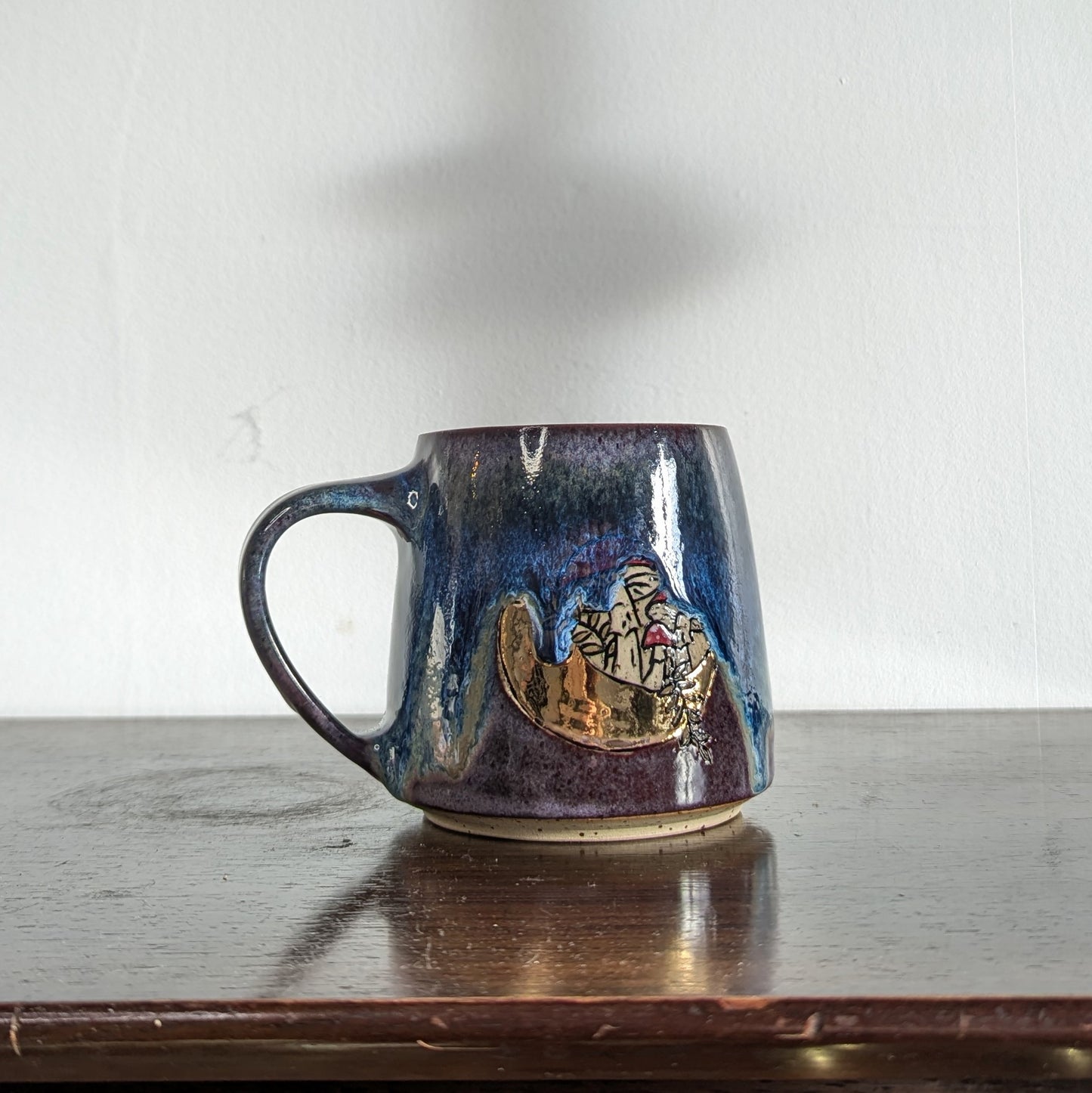 Mushroom Moon Mug - Stardust