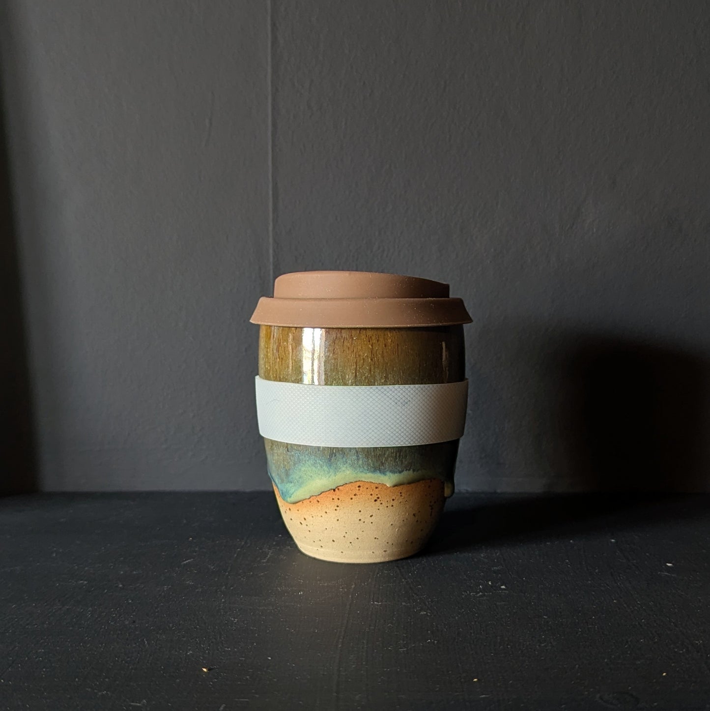 Small Travel Mug in Autumn Glaze