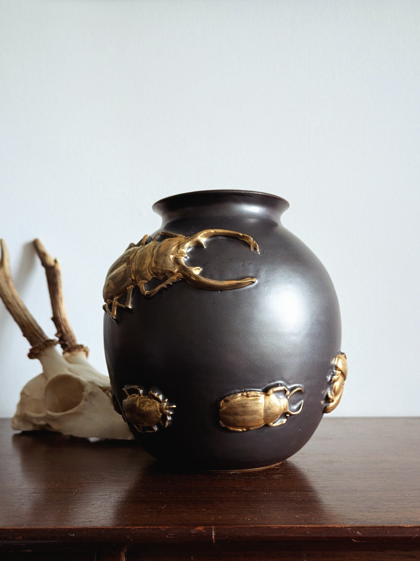 Beetle Parade Vase