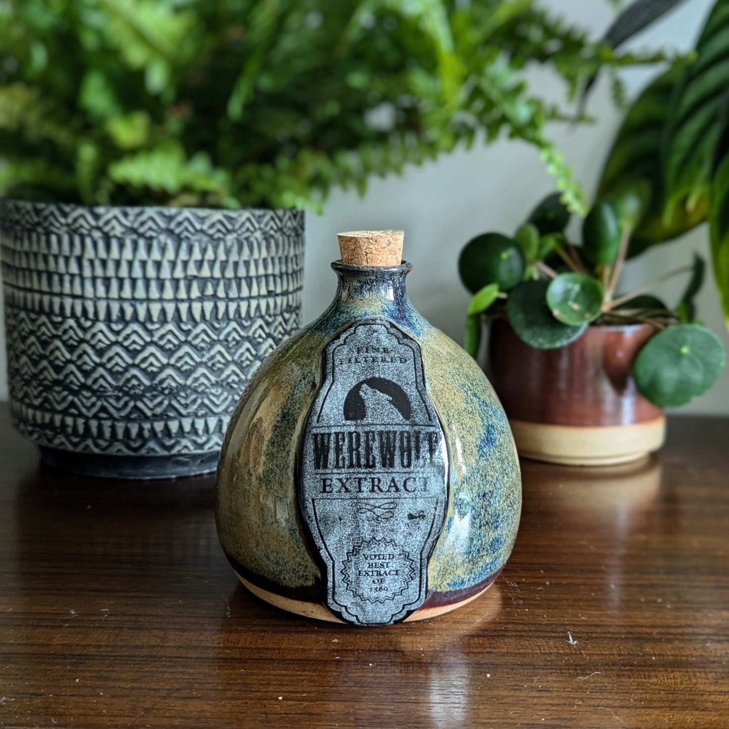 "Werewolf Extract" Potion Bottle