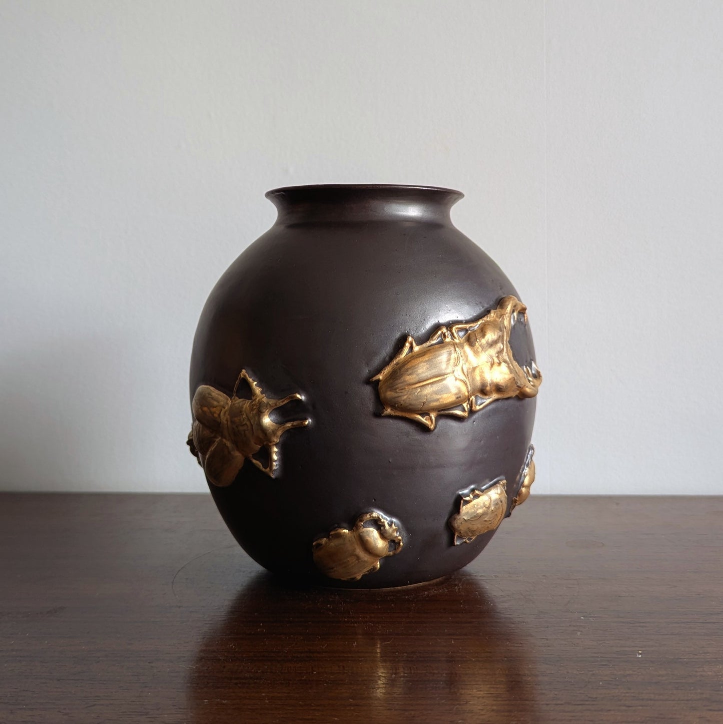 Beetle Parade Vase