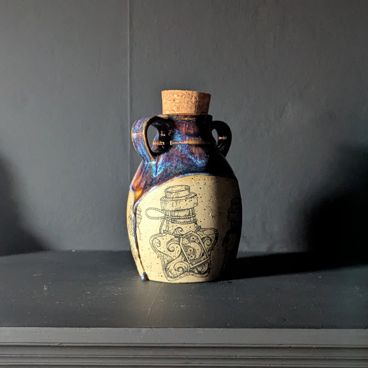 Elixir Spell Jar Flask