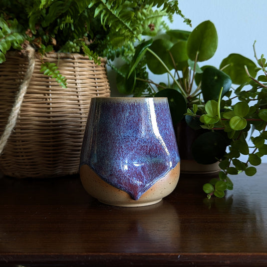 Violet Elixir Indent Thumb/Handless Mug