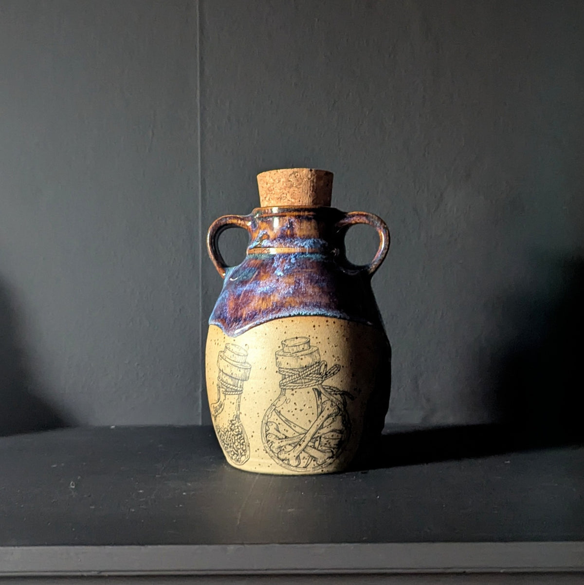 Elixir Spell Jar Flask