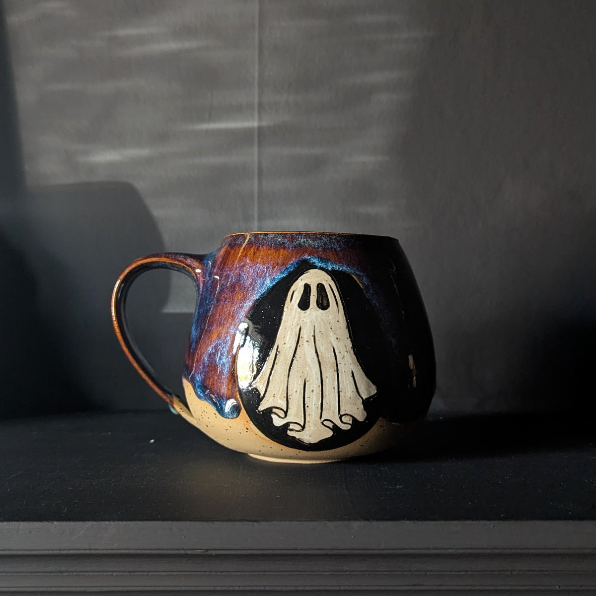 Ghostie mug in Elixir Glaze