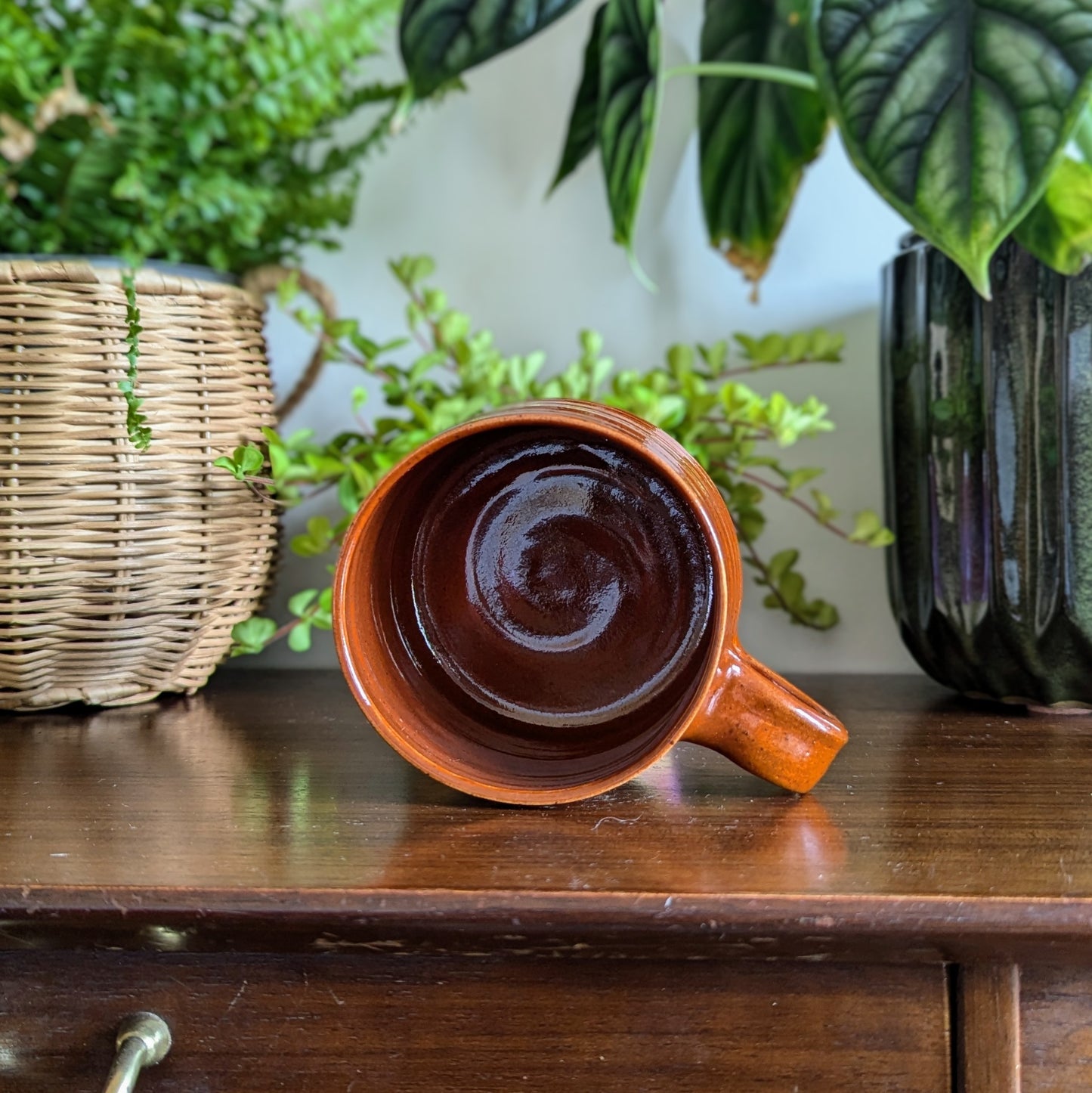 Pumpkin Textured Mug