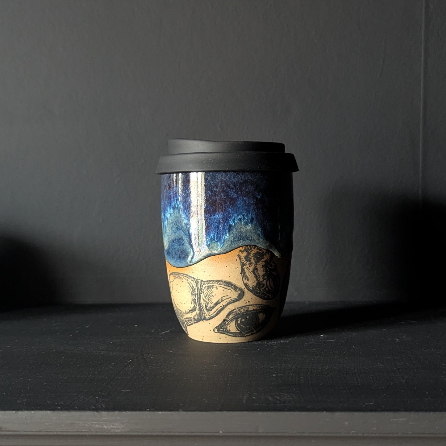 Body Parts Travel Mug - Midnight