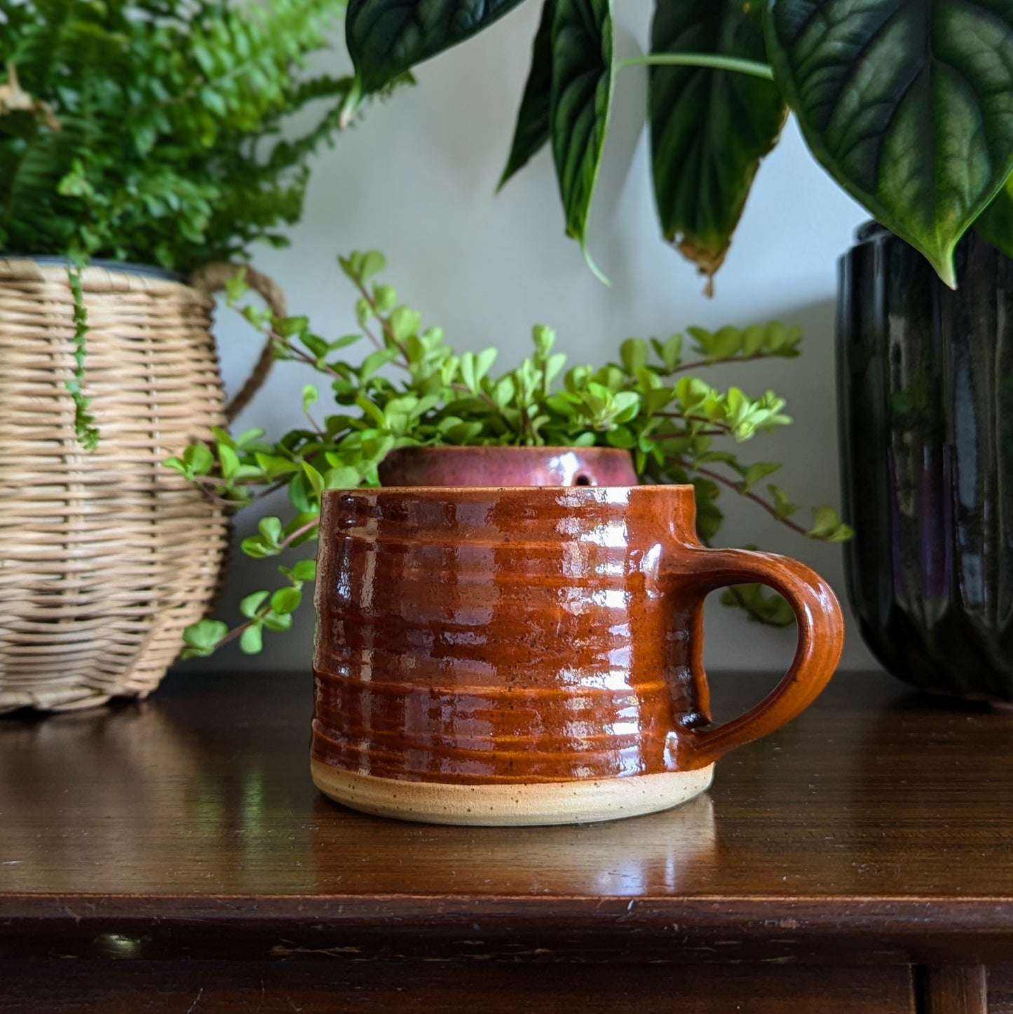 Pumpkin Textured Mug