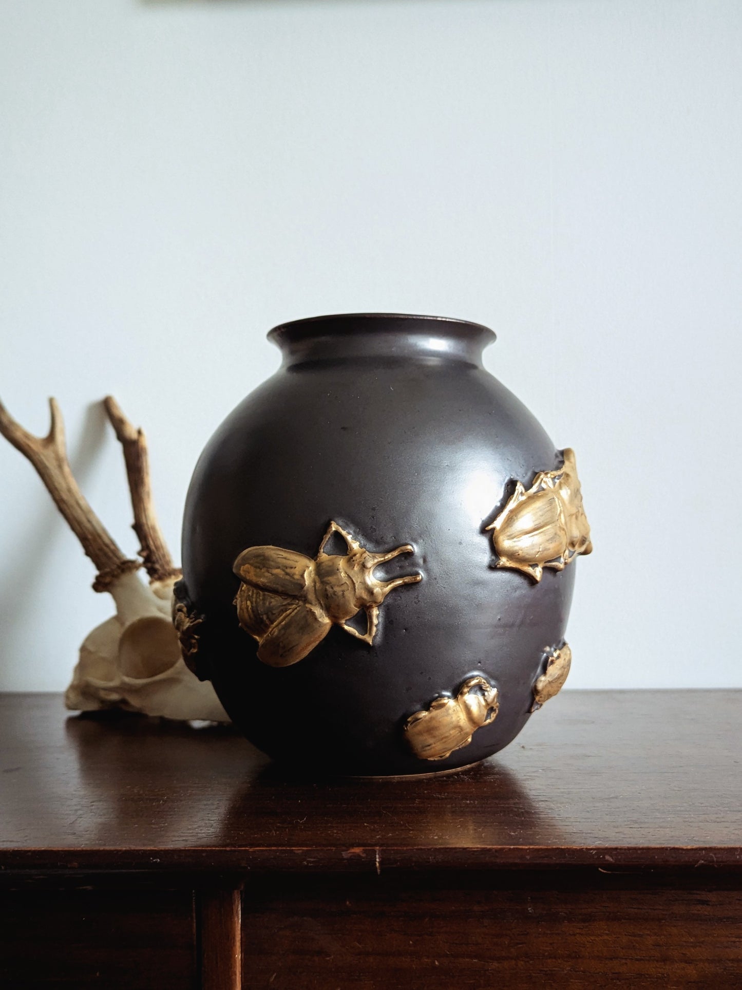 Beetle Parade Vase