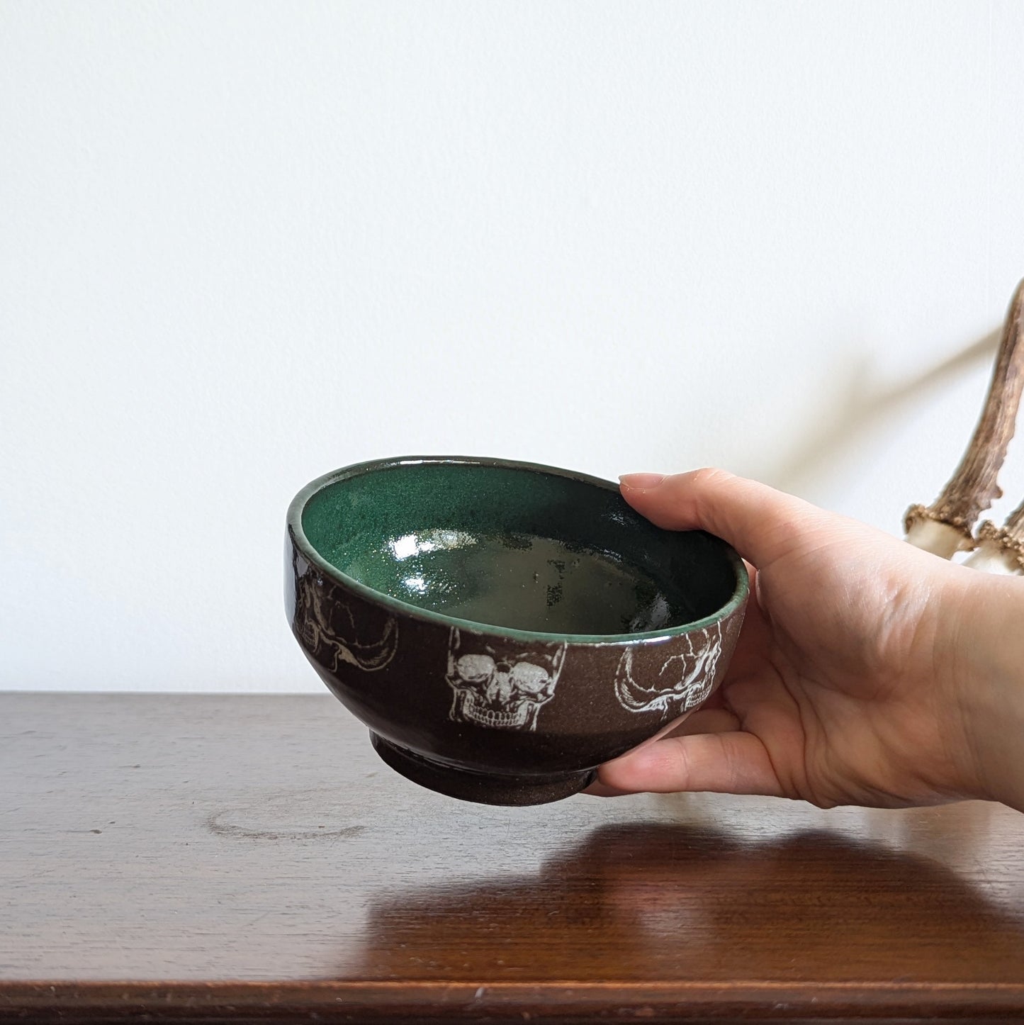 Skully Bowl - Forest Green