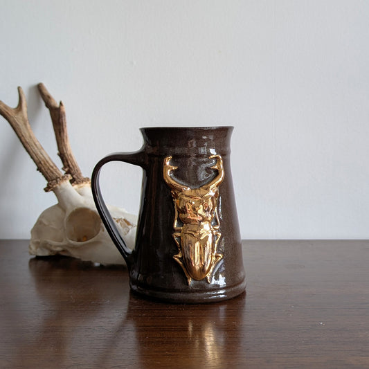 Gold Beetle Tankard - B