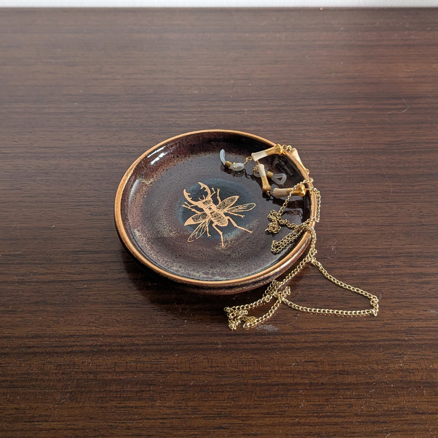 Beetle Trinket Dish - Dragons Blood