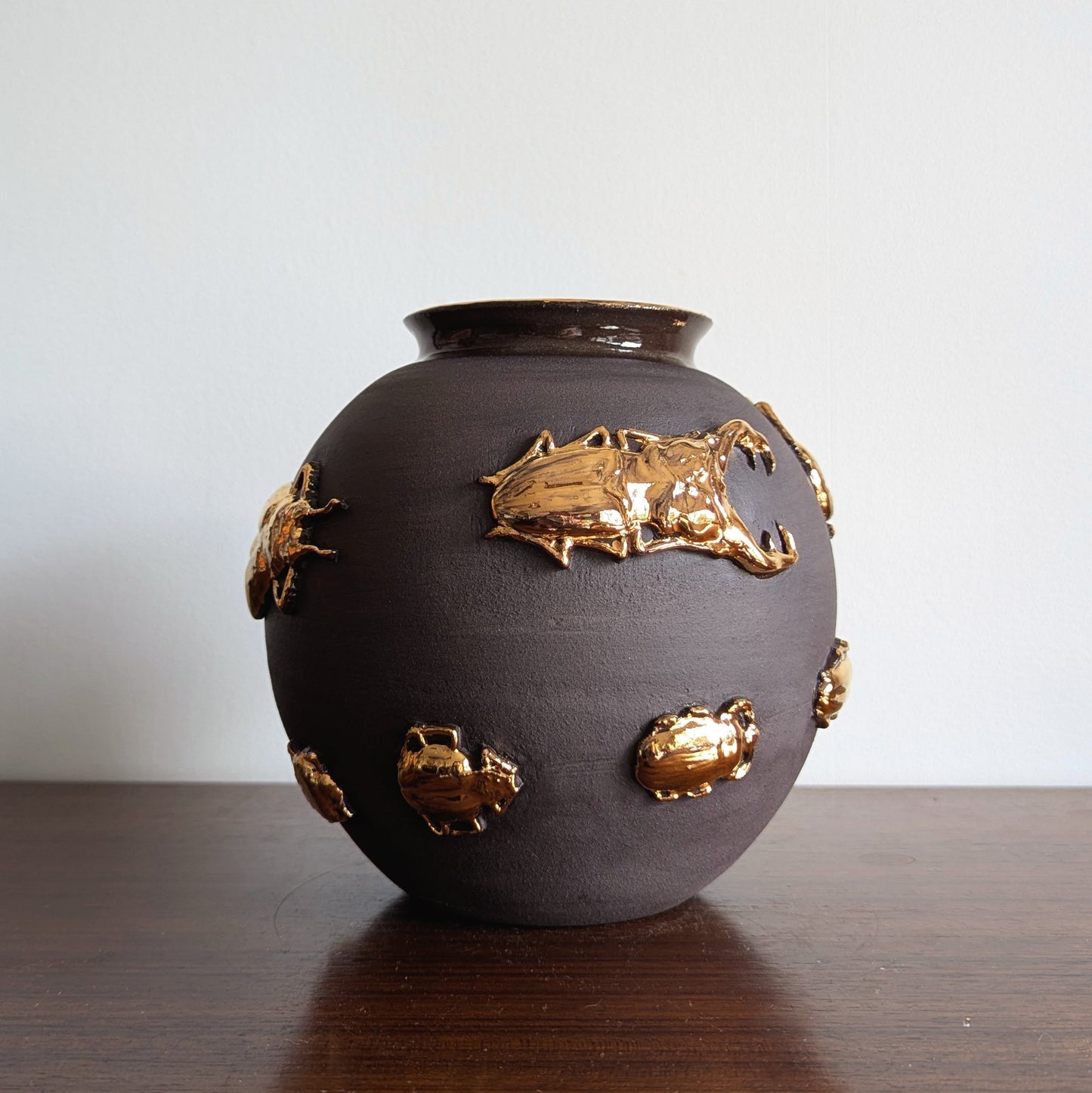 Beetle Parade Vase C