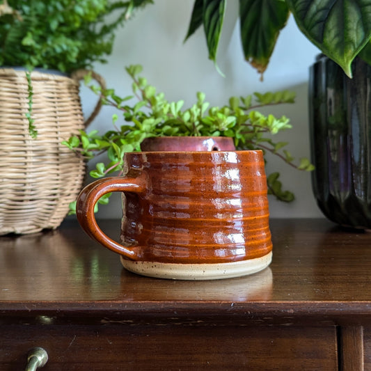 Pumpkin Textured Mug