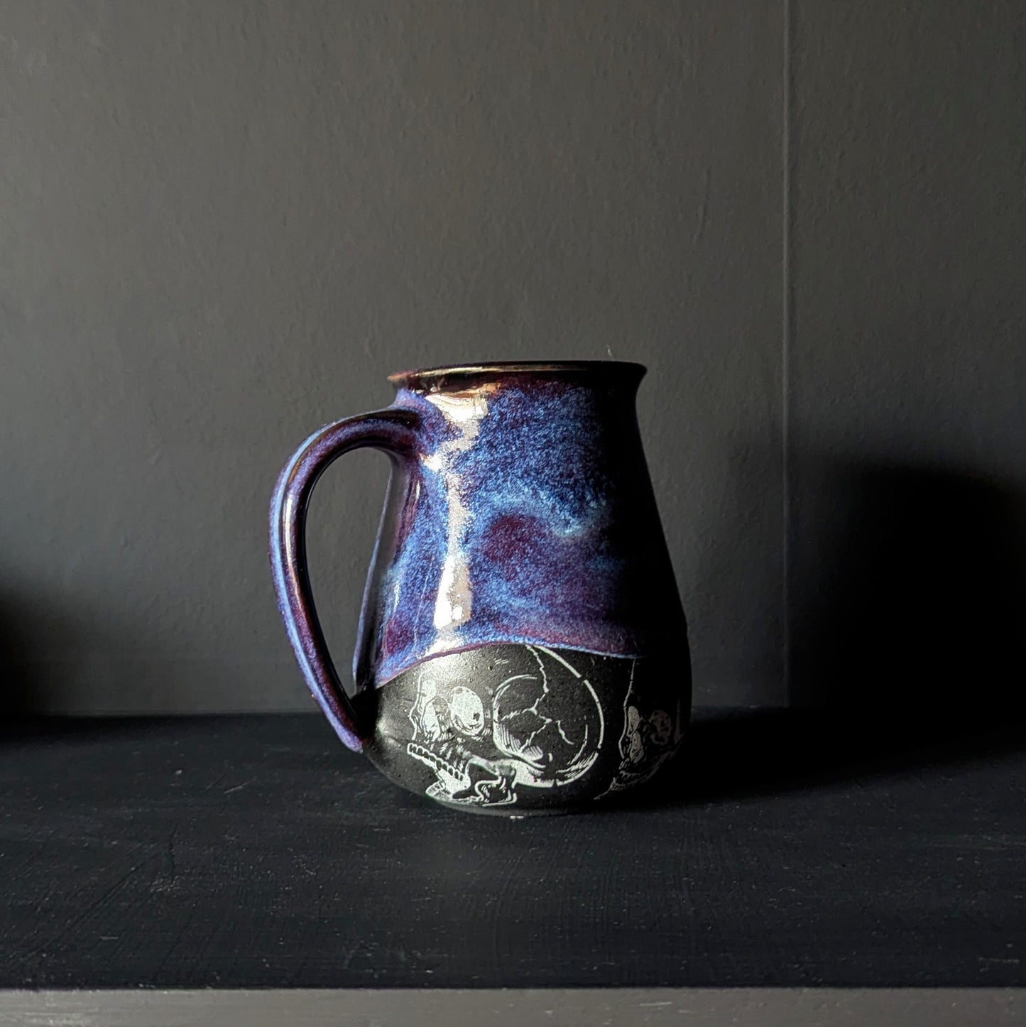Skully Mug - Mystic Purple