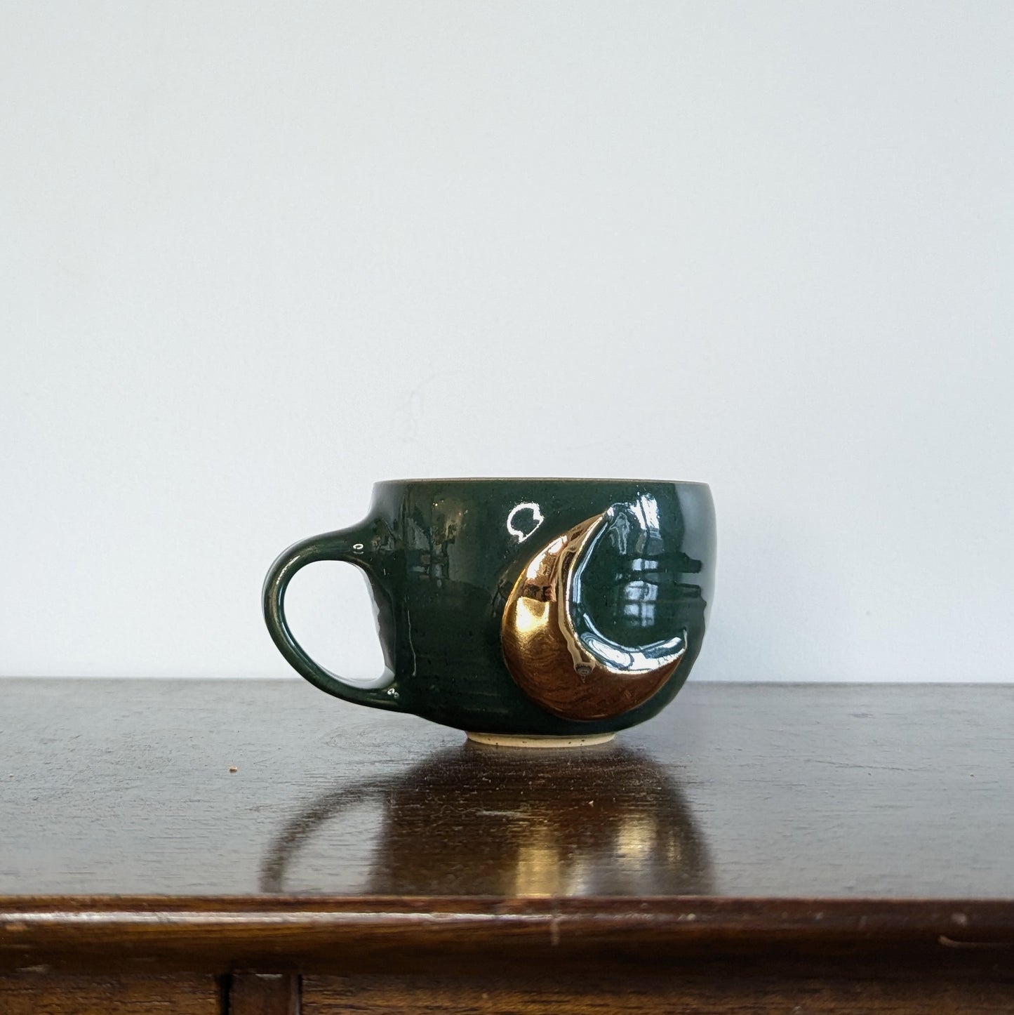 Moon Mug - Forest Green